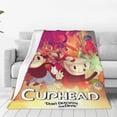 thumbnail image 2 of The Cuphead Show Fleece Blanket Super Soft Cozy Warm Flannel Fleece Throw Blanket For Couch Bed Sofa Throw 50"X40", 2 of 7
