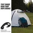 thumbnail image 3 of unbranded 20Ud Gancho Para De Bungee Para Camping Y Toldo Automóvil Negro, 3 of 7