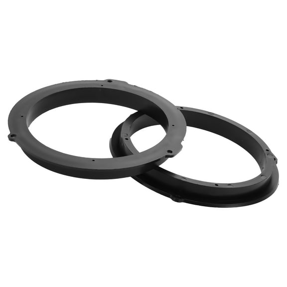 Unique Bargains Speaker Spacer Ring Tweeter Speaker Spacer Adator for Ford Fiesta 2011-2019 for 6.5'' ABS 2 Pcs