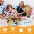 thumbnail image 3 of Adult Jigsaw Puzzle (500 Pieces) — "Spring Train" Theme: Suitable for Adults and Teenagers; "Knight and Steed" Puzzle: Suitable for Children; A Highly Challenging Family Brain Teaser.,C, 3 of 7