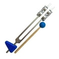 thumbnail image 2 of Guardoinrt Hammer Vibration Tuning Forks Sturdy Tuning Tool For Music Professionals 64hz Fork With Hammer Instrument Parts, 2 of 6