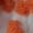 Orange, variant on Women's Fleece Sweatshirt Fall Cute Floral Faux Fur Pullover Casual Zip Up Winter Sherpa Jacket