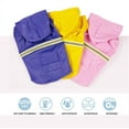 Dog Raincoat Casual Light Pet Raincoat Reflective Waterproof Dog