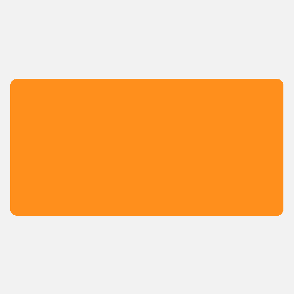 JAM Paper Standard Label Rolls, Rectangle, 2 1/2 x 5, Neon Orange, 125 Labels/Roll