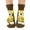 Brown #AB02, variant on 3D Knit Animal Socks for Womens and Mens Funny Long Cotton Solid Color Sock Cute Warm Fall Winter Gift Socks Light Gray 6.5 In