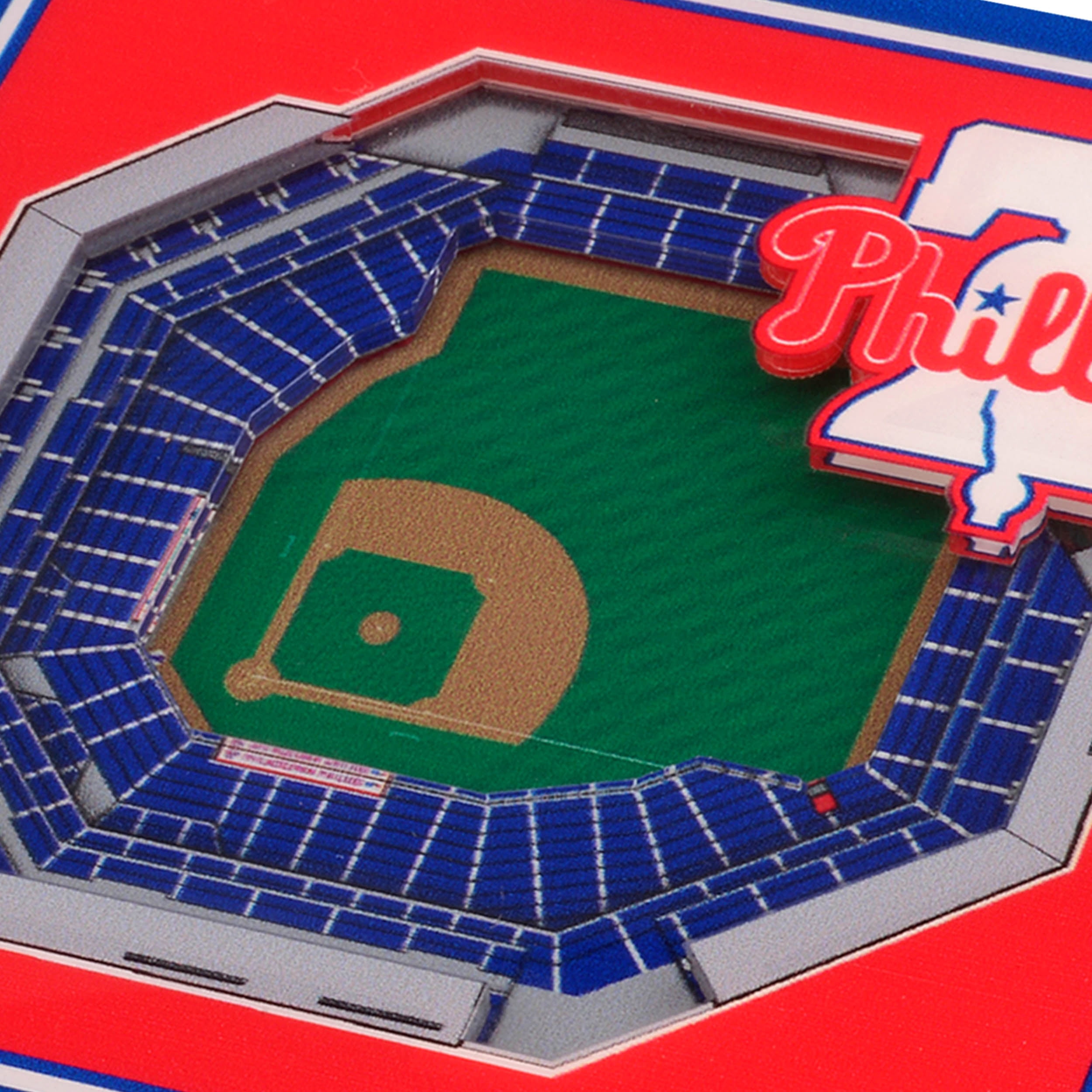 YouTheFan MLB Philadelphia Phillies Stadiumview Cribbage