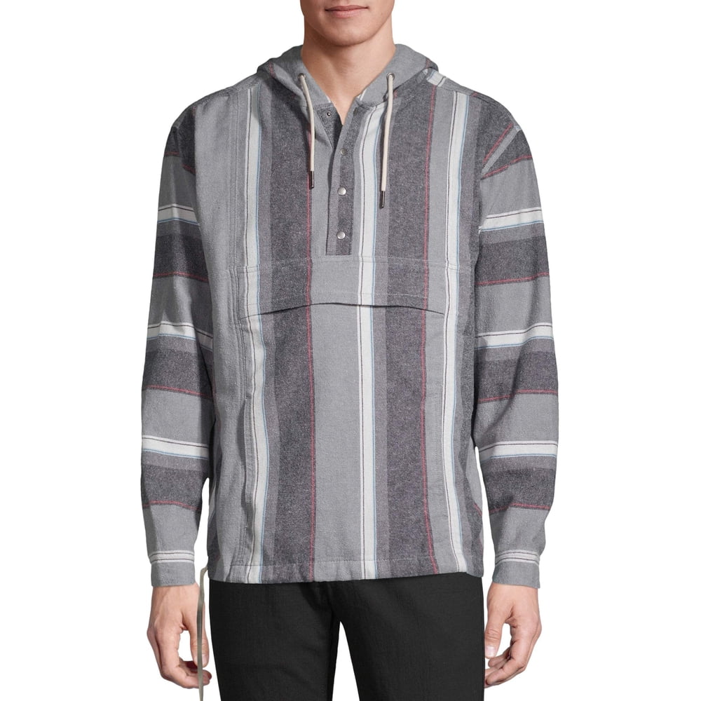 No Boundaries No Boundaries Men's and Big Men's Baja Hoodie, up to