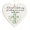 White A, variant on WWV Meaningful Gift Sea Glass Heart Ornament Friendship Gift Acrylic Hanging Keepsake with Quote for Best Friend Sister Birthday Christmas Home Decor