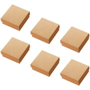 ALVINMA 6 Pcs Jewelry Box Gift Earring Case Earrings Storage Packaging Boxes Christmas Wrapping Travel