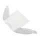 thumbnail image 5 of Camiseta de mujer con cuello redondo y encaje transparente Nikou XL color blanco, 5 of 15