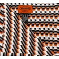 thumbnail image 3 of Missoni D4900 0004 Orange/Grey Wool Blend Crochet Knit Zigzag Scarf, 3 of 4