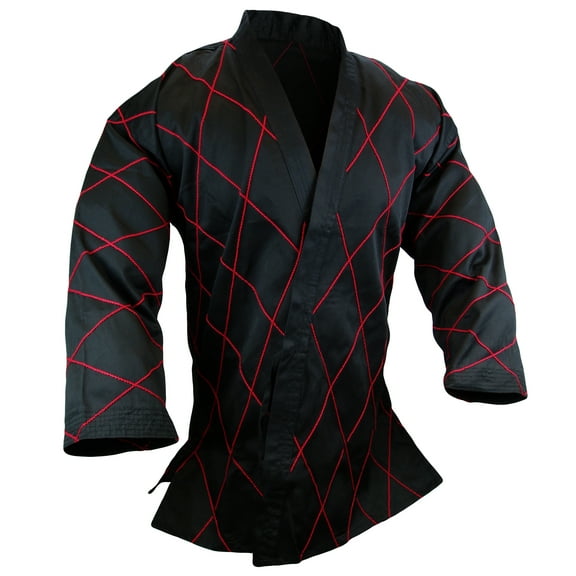 Hapkido Jacket ONLY, Martial Arts Medium Weight Diamond Stitching Top Only Uniform Gi