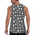 thumbnail image 3 of Haiem Lovely Penguin Men Workout Tank Top Gym Bodybuilding Sleeveless Muscle T Shirts Athletic Tank Breathable Workout Shirt-, 3 of 9