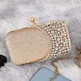 thumbnail image 5 of Womens Rhinestone Evening Bag Crystal Clutch Bag Sparkly Sequin Glitter Handbag Banquet Bag Bridal Wedding Purse, 5 of 5
