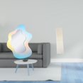 thumbnail image 2 of Pantalla De Lámpara De Espejo Acrílico Con Papel Ondulado, Moderna Y Decorativa Para La Pared Del Baño O La Sala De Estar. Cubierta Para Lámpara De Pie., 2 of 8