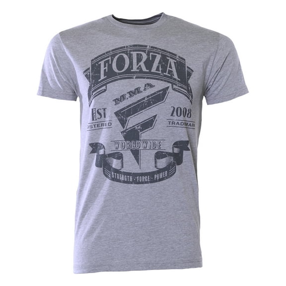 Forza Sports "Origins" MMA T-Shirt - Small - Dark Heather Gray