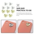thumbnail image 4 of 10 Pcs Mobile Phone Buckles Self-adhesive Phone Cover Clasp Phone Shell Adornments, 4 of 6
