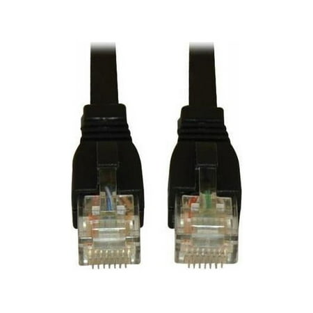 UPC: 0037332187703 | TRIPP LITE N261-020-BK 20 ft. Cat 6A Black Augmented Cat6 (Cat6a) Snagless 10G Certified Patch Cable (RJ45 M/M) – Black