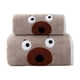 thumbnail image 4 of Juego de toallas y toallitas de baño de dos piezas de forro polar grueso y de alta densidad, toalla de baño suave y absorbente y toallita., 4 of 6