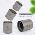 thumbnail image 3 of Vasos de agua de titanio yeacher Doble pared 120ml 180ml 300ml, 3 of 8