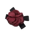thumbnail image 5 of Unique Bargains 1 Pc Flower Duckbill Hair Clips for Home Wine Red, 5 of 5