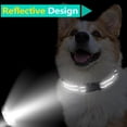 thumbnail image 3 of Minzimin Reflective Dog Collar for Medium Large Small XS XL Extra Small Dogs, Nylon Adjustable Puppy Collar, 3 of 6