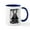 White/Navy Inside, variant on CafePress - Evil Easter Bunny Rabbit SOLO Mugs - 11 oz Ceramic Mug - Novelty Coffee Tea Cup