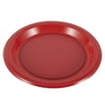 thumbnail image 1 of Nvzi 60Pcs 7in Plastic Dinner Plates, Disposable Plates Bulk Pack, Party Plates for BBQ, Picnic, Parties, Travel and Events, Microwavable Recyclable（Red B）, 1 of 1