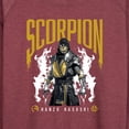 thumbnail image 3 of Mortal Kombat - Scorpion Hanzo Hasashi - Women's Lightweight French Terry Long Sleeve Shirt, 3 of 5