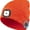 Orange, variant on Viworld Winter Knitted Beanie Hat, Bluetooth Tech Musical Hat with 4 LED Headlamp for Men Women Teen Outdoor Sports, Black