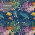 thumbnail image 6 of Zufioo Undersea Animals Pattern Shower Curtain 72x72in, Waterproof Curtain for Bathroom-Waterproof, Mildew-proof, Quick-drying,Home Bathroom Supplies-One Size, 6 of 9