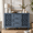 Blue, variant on LFGUIZO 47″ Blue Bohemia Sideboard with 3 Drawers 3 Doors and 2 Adjustable Shelves Modern Accent Storage Cabinet for Dining Room,Living room TV Stand