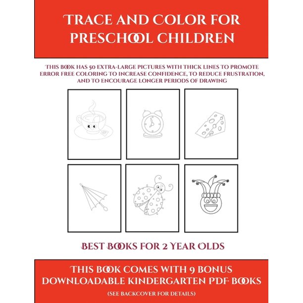 Download Best Books For 2 Year Olds Best Books For 2 Year Olds Trace And Color For