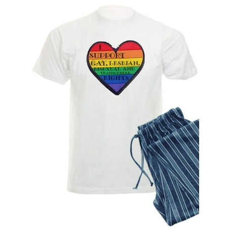 

CafePress - Isupportgayrights - Men s Light Pajamas