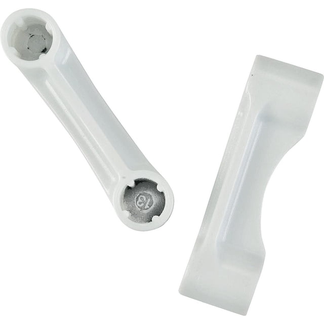 ClosetMaid Shelf & Rod Shelf End Cap, White, 50 Piece
