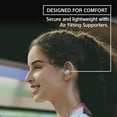 thumbnail image 2 of Sony LinkBuds Open True Wireless Earbud Headphones (White) Bundle with Knox Gear Hard Shell Earbud Case (2 Items), 2 of 7
