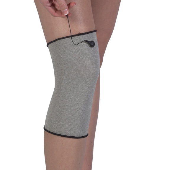 Bilt-Rite Mastex Health Conductive Knee Support, Silver