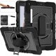 thumbnail image 1 of Funda resistente para iPad de 9.ª, 8.ª y 7.ª generación de 10,2 pulgadas, a prueba de golpes, con soporte para lápiz [correa de mano giratoria de 360 grados] y soporte, funda para iPad 10, 1 of 5
