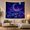 Moon Flower Isle, variant on Fantasy Forest Moon Over Bioluminescent Lake Mystical Celestial for Nature Lovers, Fantasy Forest Decor Housewarming Gift Tapestry Wall Hanging for Bedroom, Living Room and Dorm