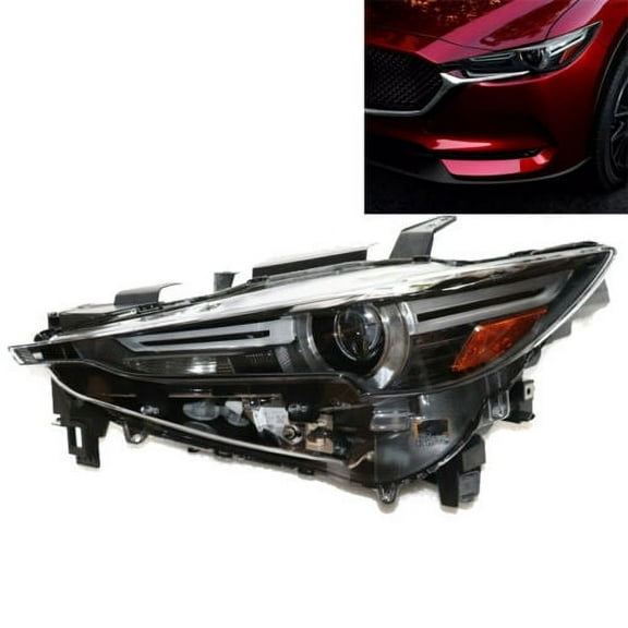 Left LHDriver Side W/AFS LED Headlight For 2017 2018 2019 2020 2021 Mazda CX-5