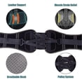 thumbnail image 3 of Faja lumbar con sistema de poleas para aliviar el dolor - Cinturón de soporte lumbar - Correas ajustables para ciática, escoliosis o hernia discal, 3 of 5