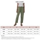 thumbnail image 4 of Pantalones casuales de mujer Nikou de algodón con cordón, 4 of 4