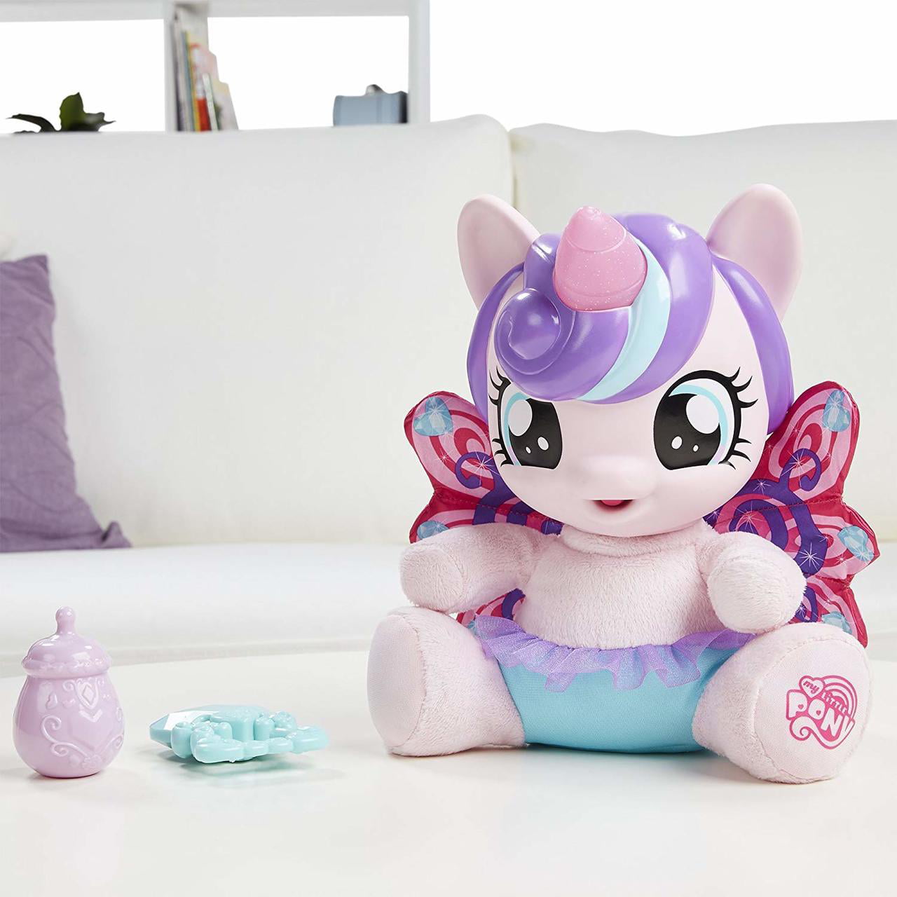 My Little Pony Baby Flurry Heart Pony Figure Ages 3 Toy Doll Play Talk Horse 
