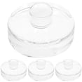 thumbnail image 1 of 4Pcs Daily Use Mason Jar Fermentation Lids Pickle Bottle Glass Weights Reusable Fermentation Lids, 1 of 6