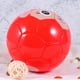 thumbnail image 3 of KAKOWELY 1 pelota de fútbol inflable pequeña de PVC para niños, ideal para actividades al aire libre (fondo rojo con estampado de mono)., 3 of 4