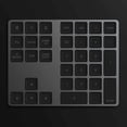 thumbnail image 3 of Mini 3.0 Numeric Keypad, Rechargeable Battery Accounting numeric keyboard for PC , Black, 3 of 8