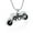 Steel, variant on Constantlife Motorcycle Cremation Urn Necklace for Ashes Pendant Jewelry for Women Men Loved One Keepsake Memorial Jewelry