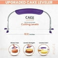 thumbnail image 5 of RFAQK 133PCs Round Cake Pans Sets for Baking + Cake Decorating Supplies - 3 Non-Stick 8 Inch Cake Pan with Baking Supplies, Piping Tips, Cake Leveler, Icing Spatula and 35 Parchment Papers with eBook, 5 of 6