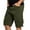Army Green, variant on Haoxianjian Outdoor Cargo Shorts Casual Elastic Waist Lightweight Fishing Hiking Shorts Vacation Summer Travel Golf Classic Fits Shorts Multi Pockets L-4X