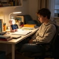 thumbnail image 4 of Outdor Robot Night Light LED Desk Lamp With Batteries Cute Movable Figure Phone Stand Bedside & Reading Book Light Decorative Lighting, 4 of 6